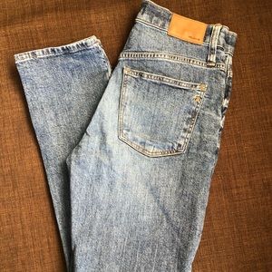 Madewell the high rise slim fit boyfriend jean